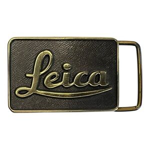 Leica Brass Belt Buckle